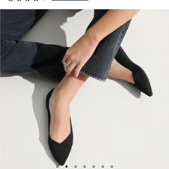 Rothy's Women's Black Flats - Picture 2 of 12
